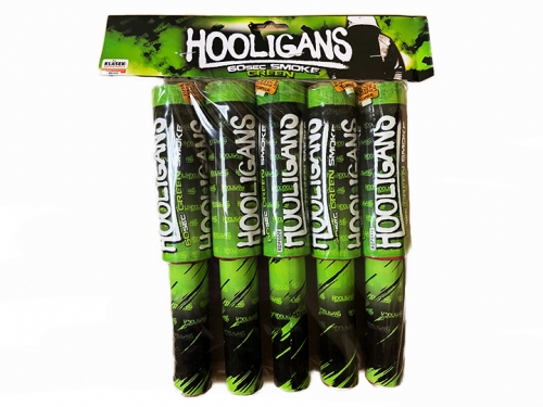 Hooligans smoke flare green 1 pcs