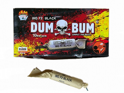 Dum Bum Big F2 black 10 ks