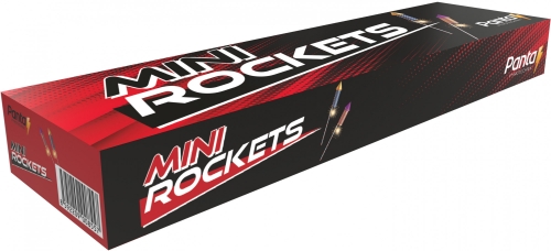 Rakety Mini Rocket 50 ks