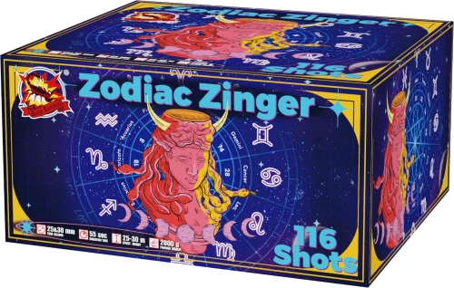 Zodiac Zinger 116 ran 25-30 mm