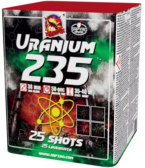 Uranium 235 25 ran 38 mm