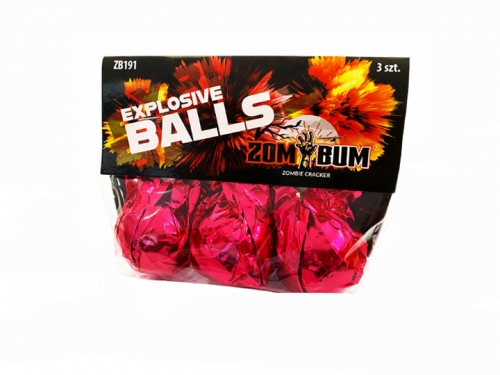 Zom Bum Explosive Balls 3pcs