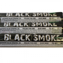 Dymovnica Black Smoke Čierna 3 ks