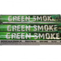 Dymovnica Green Smoke Zelená 3 ks