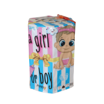 Smoke Cake Surprise Ružová 1 ks